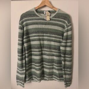 Inis Meáin Washed Linen Pullover Sweater- Large